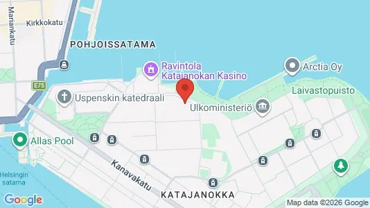 Apartments for rent i Helsinki Eteläinen - kort over placeringen