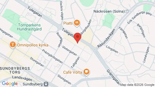 Apartments for rent i Sundbyberg - kort over placeringen