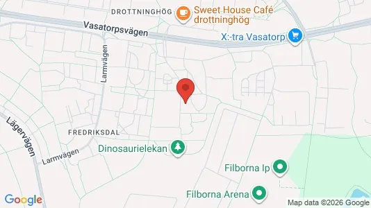 Apartments for rent i Helsingborg - kort over placeringen