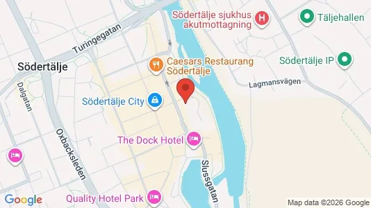 Apartments for rent i Södertälje - kort over placeringen