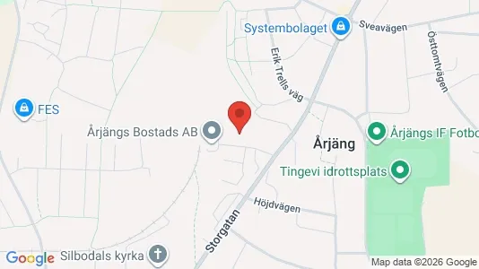 Apartments for rent i Årjäng - kort over placeringen