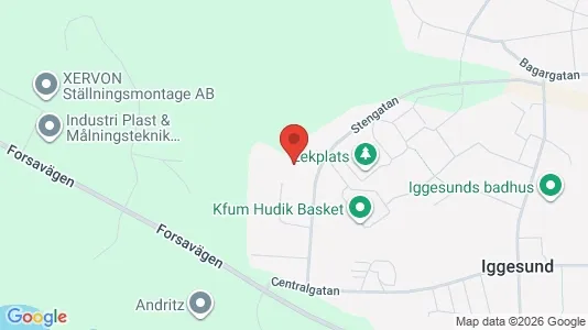 Apartments for rent i Hudiksvall - kort over placeringen