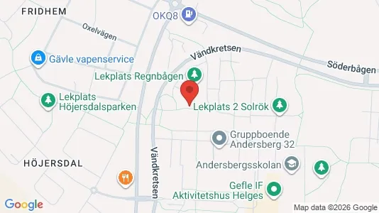 Apartments for rent i Gävle - kort over placeringen