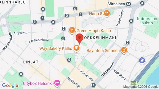 Apartments for rent i Helsinki Keskinen - kort over placeringen