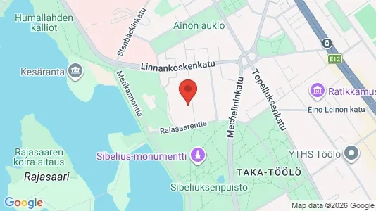 Apartments for rent i Helsinki Eteläinen - kort over placeringen