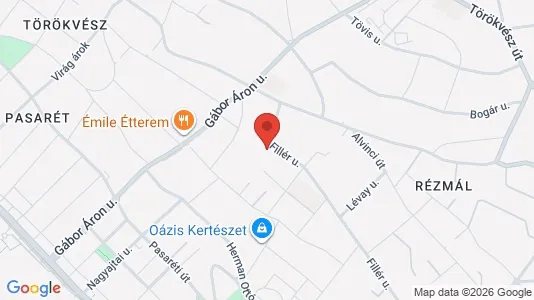 Apartments for rent i Budapest Rákosmente - kort over placeringen