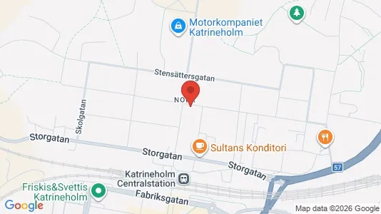 Apartments for rent i Katrineholm - kort over placeringen