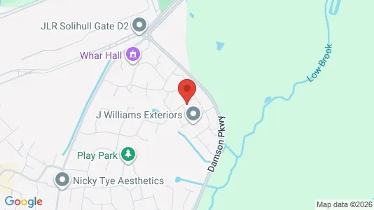 Apartments for rent i Solihull - West Midlands - kort over placeringen
