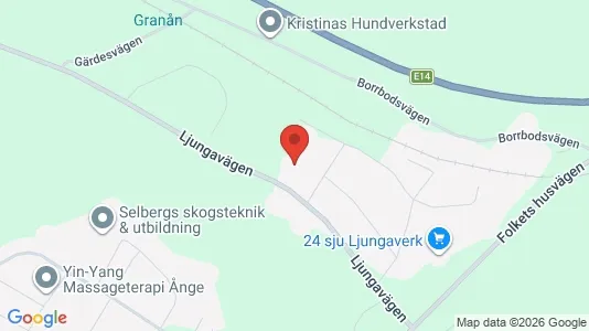 Apartments for rent i Ånge - kort over placeringen