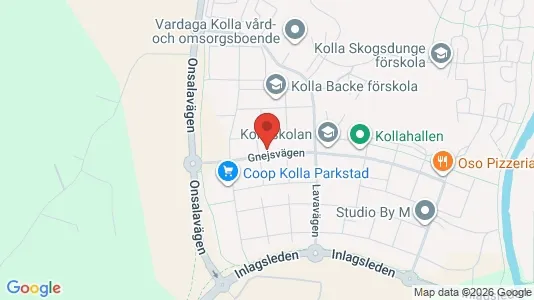 Apartments for rent i Kungsbacka - kort over placeringen
