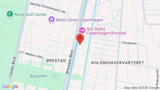 Apartments for rent i Copenhagen S - kort over placeringen