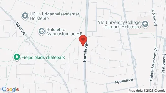 Apartments for rent i Holstebro - kort over placeringen