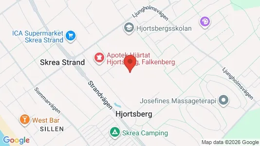 Apartments for rent i Falkenberg - kort over placeringen