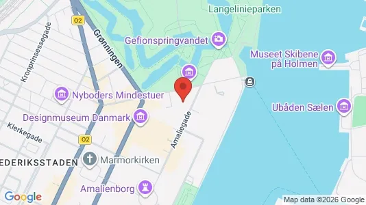 Apartments for rent i Copenhagen K - kort over placeringen