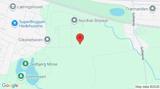 Apartments for rent i Hedehusene - kort over placeringen