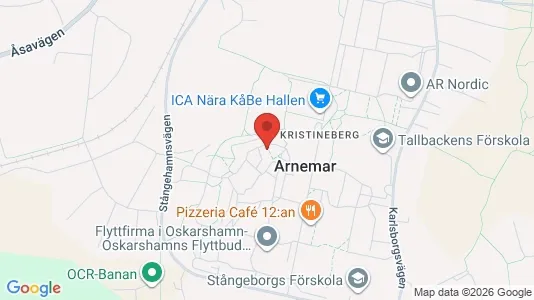 Apartments for rent i Oskarshamn - kort over placeringen