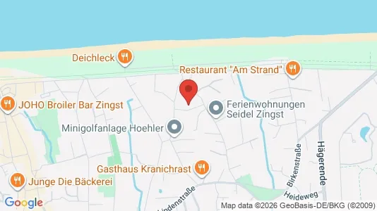 Apartments for rent i Vorpommern-Rügen - kort over placeringen