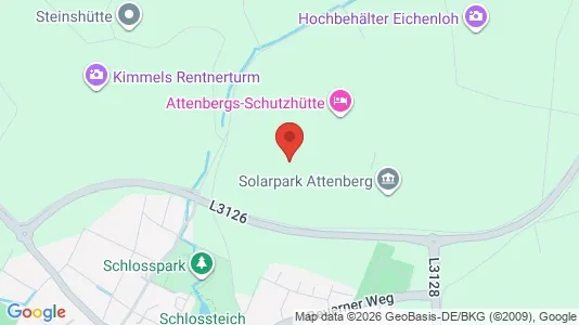 Apartments for rent i Gießen - kort over placeringen
