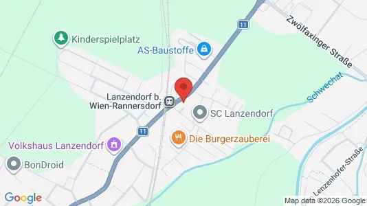 Apartments for rent i Lanzendorf - kort over placeringen