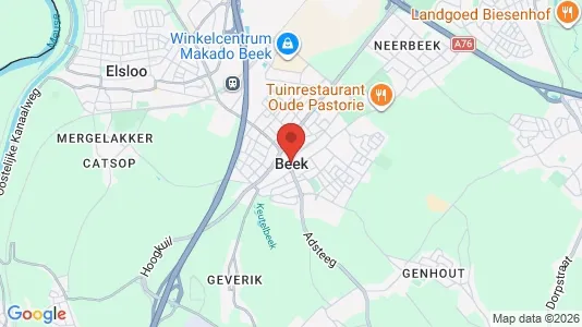 Apartments for rent i Beek - kort over placeringen