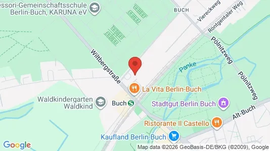 Apartments for rent i Berlin Pankow - kort over placeringen