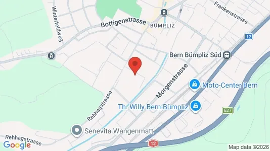 Apartments for rent i Bern-Mittelland - kort over placeringen