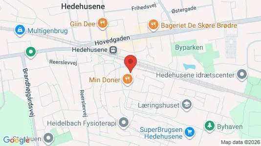 Apartments for rent i Hedehusene - kort over placeringen