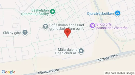 Apartments for rent i Västerås - kort over placeringen