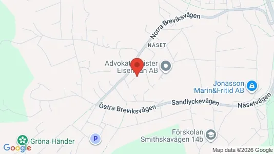 Apartments for rent i Askim-Frölunda-Högsbo - kort over placeringen