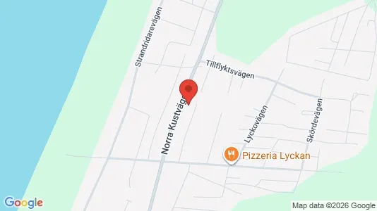Apartments for rent i Laholm - kort over placeringen