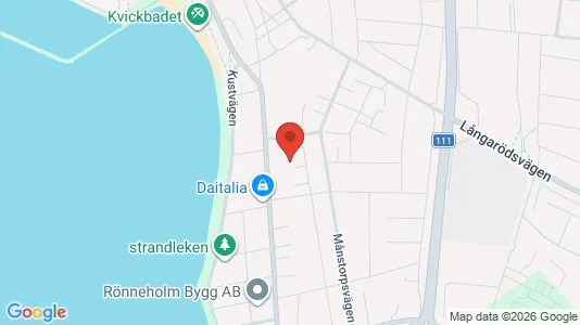 Apartments for rent i Höganäs - kort over placeringen