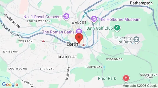 Houses for rent i Bath - Avon - kort over placeringen