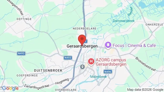 Houses for rent i Geraardsbergen - kort over placeringen