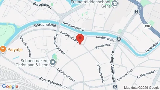 Apartments for rent i Stad Gent - kort over placeringen