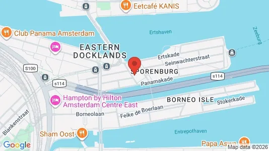 Apartments for rent i Amsterdam Zeeburg - kort over placeringen
