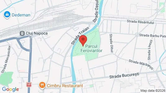 Apartments for rent i Cluj-Napoca - kort over placeringen
