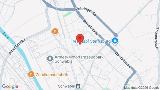 Apartments for rent i Thun - kort over placeringen