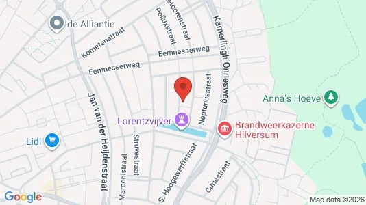 Apartments for rent i Hilversum - kort over placeringen