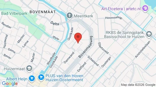 Apartments for rent i Huizen - kort over placeringen