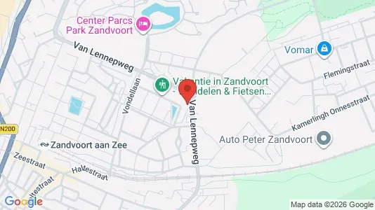 Apartments for rent i Zandvoort - kort over placeringen