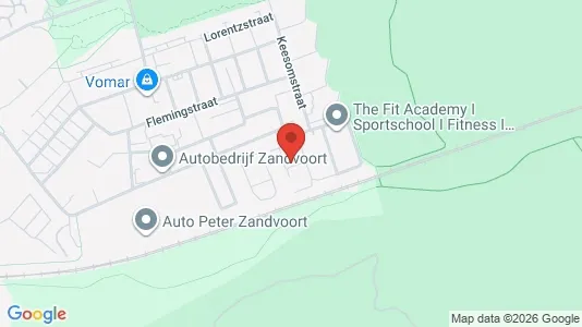 Apartments for rent i Zandvoort - kort over placeringen