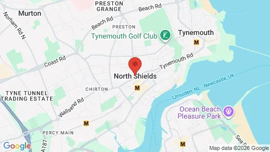 Apartments for rent i North Shields - Tyne and Wear - kort over placeringen