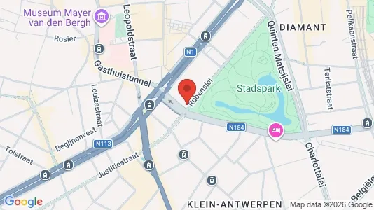 Apartments for rent i Stad Antwerp - kort over placeringen