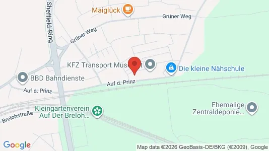 Apartments for rent i Bochum - kort over placeringen