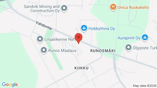 Apartments for rent i Turku - kort over placeringen