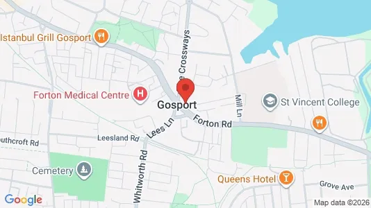 Apartments for rent i Gosport - Hampshire - kort over placeringen