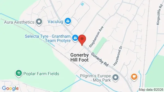 Apartments for rent i Grantham - Lincolnshire - kort over placeringen