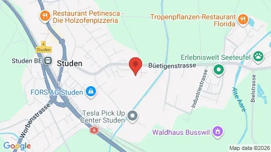 Apartments for rent i Seeland - kort over placeringen