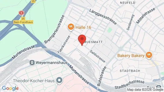 Apartments for rent i Bern-Mittelland - kort over placeringen