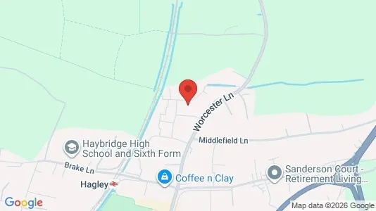 Apartments for rent i Stourbridge - West Midlands - kort over placeringen